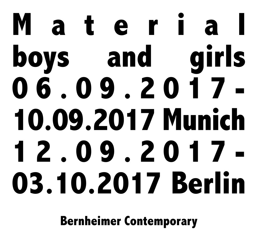 material boys and girls